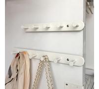 YUZDNM Cintre robuste à crochets latéraux pour penderie, tringle coulissante multifonctionnelle, accessoires de quincaillerie pour armoire, système push-pull, organisateur de vêtements extensible