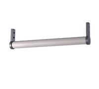 YUZDNM Portant en cuir à fixation supérieure, barre ronde haut de gamme, support de suspension horizontal pour l'intérieur de l'armoire, longueur personnalisable(#b,60cm)