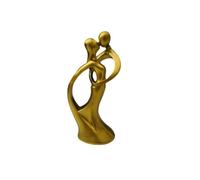 YUZDNM Statue d'amoureux enlacés, Statue en résine représentant des Amoureux s'embrassant, idéale pour la Saint-Valentin, Un Mariage, la décoration de Chambre ou comme Cadeau de Collection(#b)