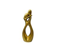 YUZDNM Statue d'amoureux enlacés, Statue en résine représentant des Amoureux s'embrassant, idéale pour la Saint-Valentin, Un Mariage, la décoration de Chambre ou comme Cadeau de Collection(#a)
