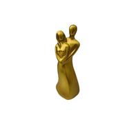 YUZDNM Statue d'amoureux enlacés, Statue en résine représentant des Amoureux s'embrassant, idéale pour la Saint-Valentin, Un Mariage, la décoration de Chambre ou comme Cadeau de Collection(#c)
