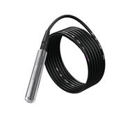 YVZDHNSFY Capteur de Niveau d'eau 19 mm, 0-5 mA, 4-20 mA, 0-10 V, 0-5 V, transmetteur de Niveau de Liquide, sonde de Niveau 19 mm, Acier Inoxydable 304.(4-20ma,3m Range 4m Cable)