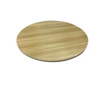 YVZYLXH Plateau Tournant en Bois for Table à Manger, Grand Plateau Rotatif 360° avec Base, Design Stable