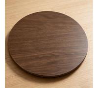 YVZYLXH Plateau Tournant en Pierre Frittée, Lazy Susan à Rotation 360° Silencieuse, for Table à Manger, Cuisine(Brown,60cm/23.6in)