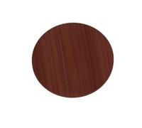 YVZYLXH Plateau Tournant for Table à Manger, Grand Plateau de Service Rotatif 360°, Idéal for Réunions de Famille et Restauration(Brown,70cm/27.5in)
