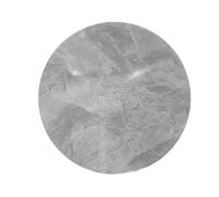 YVZYLXH Plateau Tournant Lazy Susan, Plateau de Service Rotatif en Pierre Frittée, Mécanisme à Rotation 360° en Métal, Idéal for Table à Manger et Partage de Repas(Gray,70cm/27.5in)