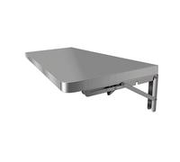 YVZYLXH Table Pliante Murale en Acier Inoxydable,Table Murale Pliable, Table à Manger, Facile À Poser for Cuisine, Chambre, Salon, Bureau(60x30cm/23.6x11.8in)