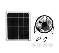 YWBL-WH 10W Panneau Solaire Chargeur Kit avec Double Ports USB | Carte de charge monocristalline, sortie 5 V, compatibilité avec plusieurs appareils, conception portable légère