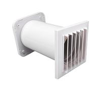 YWBL-WH Aération Passive Carrée avec Conception à Travers le Mur | Installation compacte et simple, flux d\'air multidirectionnel, étanche, système de filtration d\'air