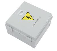 YWBL-WH Boîte de Jonction de Panneau Solaire en Polycarbonate ABS, 6 Cordes d'entrée 1 Sortie IP67 1000 V 100 A avec Anti-inversion et Surcharge pour Système Solaire Extérieur RV