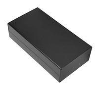 YWBL-WH Boîtier de Circuit imprimé en Aluminium, Boîte de Jonction électrique en Alliage d'Aluminium 80 X 160 X 300 Mm, Dissipation Thermique Noir Sable, avec Couvercle et Vis pour Projets de