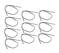 YWBL-WH Capteur de Température Sonde de Thermistance Résine PVC 10K B3435 10 Pièces Réponse Rapide Câble Haute sensibilité 19,70 Pouces pour Thermomètres de Contrôle de Température Climatiseurs (50K