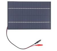 YWBL-WH Chargeur de Panneau Solaire, Panneau d'alimentation Solaire en Silicium Monocristallin 4,2 W 18 V, Circuit Ouvert 19,2 V, Court-circuit 300 MA, pour l'éclairage Domestique et les Projets de