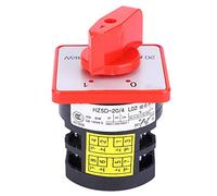YWBL-WH Commutateur Rotatif à Came HZ5-20/4 L02 20A 380V 4KW 6 Bornes pour Conversion Lignes de Contrôle
