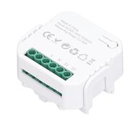 YWBL-WH Compteur d'énergie Intelligent Moniteur de Consommation d'énergie WiFi monophasé AC 100 à 240 V 80 A Suivi de l'énergie en Temps Réel pour Panneau de Circuit Domestique avec Application