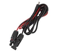 YWBL-WH Connecteur de Câble D'extension de Panneau Solaire 16 AWG vers DC 5,5 Mm, Cordon Adaptateur Mâle, Câble en Fil de Cuivre isolé en PVC, Fil D'extension Solaire 13 A 36 V