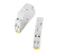YWBL-WH Contrôle WiFi Contacteur, 2NO 230VAC 20A (16A) | Module domotique intelligent, partage de 1000 utilisateurs, calendriers et délais, montage sur rail DIN, fonctionne pour le