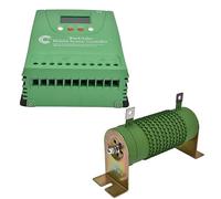 YWBL-WH Contrôleur Hybride, Matériau ABS, Régulateur de Charge MPPT Boost pour Systèmes Hybrides éoliens-solaires, énergie éolienne 800 W et énergie Solaire 600 W, Idéal pour le Stockage d'énergie