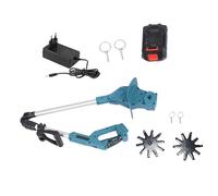 YWBL-WH Cultivateur électrique sans Fil, Conception Légère (1 Battery - | Batterie rechargeable, Lames en acier durable, Poignée ergonomique, Idéal pour le labourage, Compact pour les petits jardins