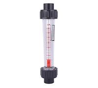YWBL-WH Débitmètre de Liquide Jauge de Débit à Tube en Plastique Résistant aux Acides Alcalins, LZB-15(D) Précision de 4% Flotteur en PTFE 5-800 L/h Plage de Débit 0-60 °C Température de (6-60 ml/h)
