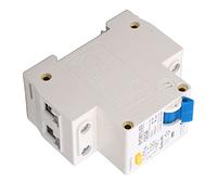 YWBL-WH Disjoncteur à Courant Résiduel 63A 30mA 6KA 1P+N Type AC | Interrupteur D'air Miniature de Protection contre les Fuites sur Rail DIN, 230 V 50/60 Hz, Type AC, Matériau Ignifuge Pa66,