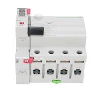 YWBL-WH Disjoncteur à Réenclenchement Automatique, Matériau PA66, RCD à Réinitialisation Automatique à 4 Pôles pour Maison Intelligente et Système Solaire (40A)