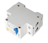 YWBL-WH Disjoncteur, Disjoncteur de Protection contre les Fuites PA66 1P+N 63A AC 230V Type A 6KA Interrupteur sur Rail DIN pour Distribution électrique Domestique et Panneaux Résidentiels