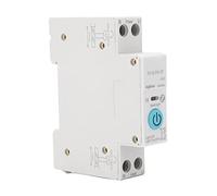 YWBL-WH Disjoncteur Intelligent 1P, Commutateur de Télécommande sans Fil Miniature PA66 90 à 240 V, Déconnexion Manuelle 10 A pour équipement de Circuit d'appareil Ménager, Utilisation en Intérieur
