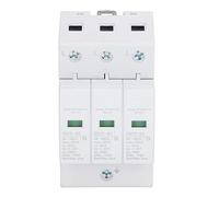 YWBL-WH Dispositif de Protection Contre Les Surtensions Parasurtenseur PC 3P 385V 80kA Indication de Défaut à Réponse Rapide pour Installation de Rail de Protection de Tension Domestique Triphasée à