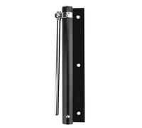 YWBL-WH Ferme-porte Automatique, Tampon en Aluminium Réglable pour le | Outil de Charnière à Ressort, Convient aux Portes Gauche et Droite jusqu'à 40 Kg, Angle fermé de 0 à 180 Degrés,