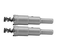 YWBL-WH Foret TCT en Alliage Dur, Ouverture de Trou de 20 Mm pour Plaques de Résine Métal-plastique 2 Ensembles de Fraises à Trous d'électricien Haute efficacité pour le Perçage de Plaques (φ20.5mm)