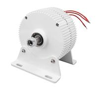 YWBL-WH Générateur éolien à Aimant Permanent, Puissance électrique Triphasée, Alternateur à Enroulement en Cuivre Pur 400 W 48 V, Entraînement Direct sans Engrenage, Faible Couple de Démarrage pour