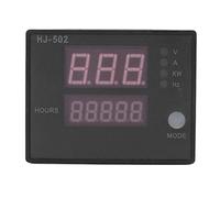 YWBL-WH Générateur LED à Affichage Numérique, Voltmètre et Ampèremètre à Panneau ABS 220 V 380 V 0 à 500 0 à 50 A Moniteur de Fréquence et de Puissance pour Utilisation du Panneau de Commande du