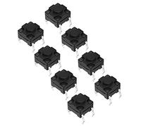 YWBL-WH Interrupteur à Bouton-poussoir Tactile, Micro-interrupteur Compact pour l'électronique, 6 X 6 X 5 Mm, Conçu pour les Applications de istance de Voiture