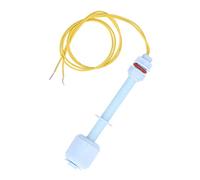 YWBL-WH Interrupteur à Flotteur Capteur de Niveau de Liquide PP Contrôleur de Niveau d'eau 2,5 MPa pour Réservoir de Piscine Chauffe-Eau Humidificateur Conception Compacte 14 à 185 Degrés F