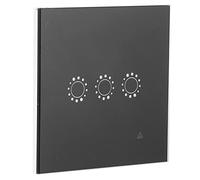 YWBL-WH Interrupteur Tactile WiFi Intelligent, Matériau PC et ABS, Commande Vocale et Gestion des Applications, Parfait pour la Maison et le Bureau - Interrupteur Mural Intelligent 10 A.