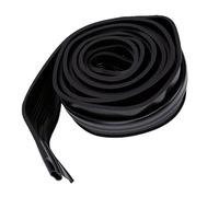 YWBL-WH Joint de Bas de Porte de Garage, Caoutchouc en T pour Rail | Largeur 100mm, 3,9 Pouces, 16,4 Pieds, de Moins 40 à 120 Celsius, Découpe Facile, Blocage du Vent, de la Pluie, de la