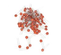 YWBL-WH Kit de Condensateur en Céramique, Condensateur Céramique Multicouche 3600 Pièces 36 Valeurs 1pF à 100nF 50V Fixe à Plomb Axial pour Circuits de Dérivation Réparation électronique Bricolage