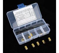 YWBL-WH Kit de Filetage Auto-taraudeur, Insert Auto-taraudeur M6x1 | Restauration de filetage endommagé, jeu métrique de 12 pièces M6x1, fixation résistante aux vibrations, aucun pré-taraudage