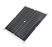 YWBL-WH Kit de Panneau Solaire Panneau Solaire Flexible Monocristallin 25 W 15 V avec Contrôleur 100 A Sortie USB DC Protection Intelligente pour Bateau de Camping Hors Réseau