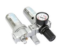 YWBL-WH Lubrificateur de Filtre Régulateur de Compresseur D'air avec | Corps en Alliage D'aluminium, Piège à humidité, Plage de Pression 0-1 MPa, Filtration 40 um, pour Outils Pneumatiques