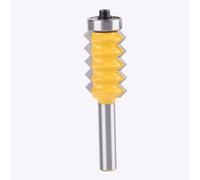 YWBL-WH Mèche de Routeur à Joint de Doigt 45, Mèche de Routeur à Joint de Colle en Acier, Tige de 8 Mm, Coupe Multi-dents Anti-rebond pour le Travail du Bois, Fraisage de Tenons à Mortaise et (8*30mm)