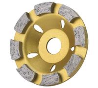 YWBL-WH Meule Diamantée Tasse 80mm Segmentée pour Béton Marbre | Meule Tasse à Segments Diamant fritté, Alésage 16 Mm, épaisseur 7 Mm, Meulage à Sec pour Granit, Carrelage Céramique,