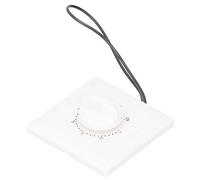 YWBL-WH Minuteur Mécanique à Compte à Rebours, Interrupteur Mural 86 Type | Contrôle de circuit pour appareils électroménagers, capacité de charge maximale de 220 V, bouton tournant, minuterie de 2