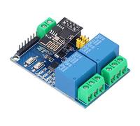 YWBL-WH Module de Relais WiFi Double Canal 12 V Module de Relais Intelligent -01 avec Télécommande APP pour Téléphone pour Domotique Intelligente IOT