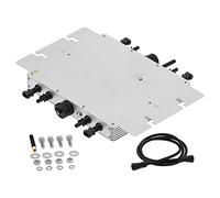 YWBL-WH Onduleur Solaire WiFi, 120/230V MPPT IP65 étanche | Système d\'alimentation photovoltaïque, suivi MPPT haute vitesse, compteur d\'isolation intégré, empilage parallèle