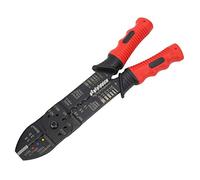 YWBL-WH Pince à Sertir de Borne, Outil de Sertissage Multifonction en Acier à Haute Teneur en Carbone FS 051, Bandes de 0,75 à 6 mm² Coupe les Filetages M2,6 à M5, pour les électriciens Bricolage