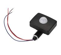 YWBL-WH Projecteur LED avec Détecteur de Mouvement PIR avec Capteur, Lampe de sécurité Infrarouge Extérieure avec Portée de 12 M, Marche/arrêt Automatique pour Couloir Extérieur, Jardin