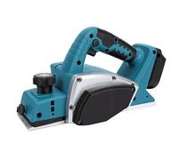YWBL-WH Rabot électrique sans Fil 15000 Tr/min 2 Mm Profondeur de Coupe | Moteur sans balais, Conception ergonomique, Compatible avec les batteries Makita