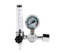 YWBL-WH Régulateur de Pression de Débitmètre D'argon 0 à 25 MPa, Réducteur de Gaz Haute à Basse Pression avec Poignée Antidérapante pour le Soudage MIG TIG